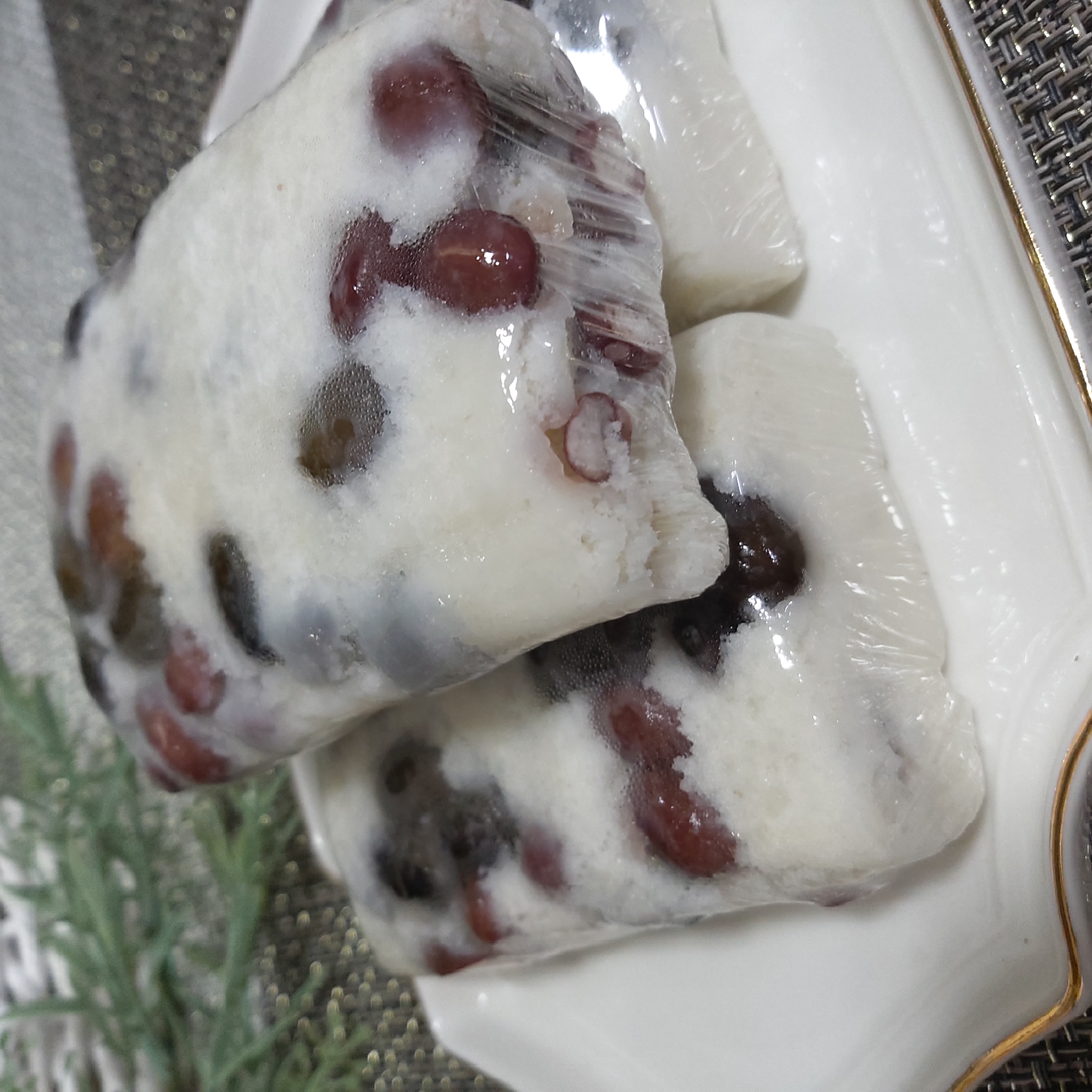 꿀(콩)설기 1되
